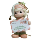 Precious Moments Ornament: 455628 I'm Sending You a Merry Christmas | Dated