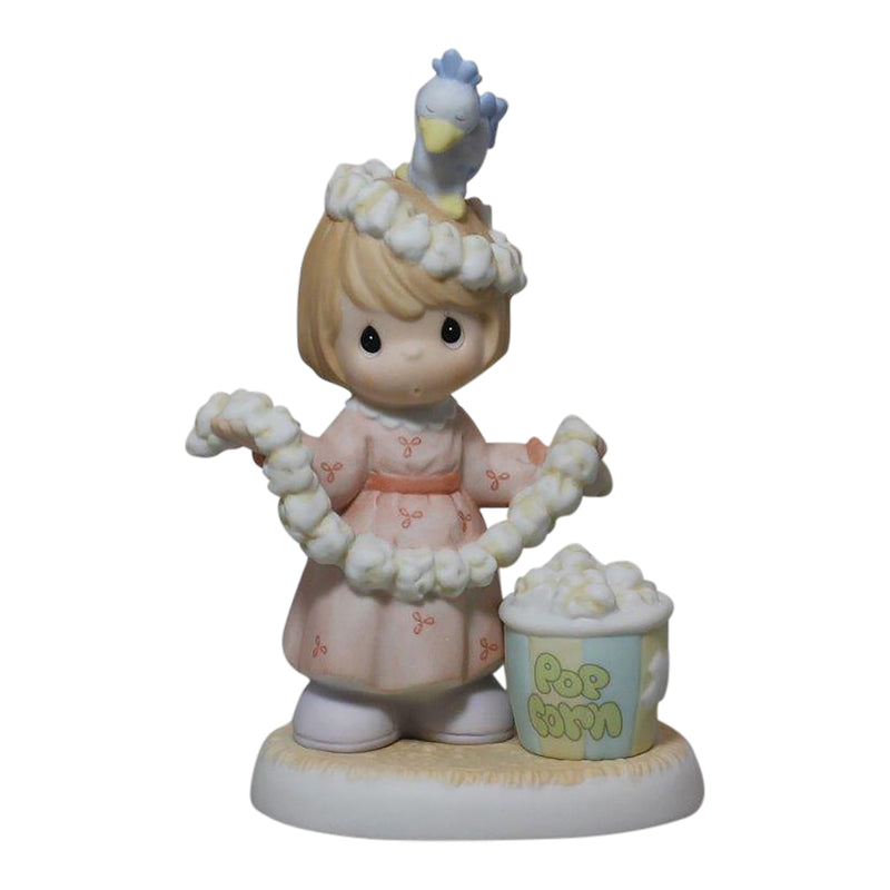 Precious Moments Figurine: 455806 Things are Poppin' at our House This Christmas