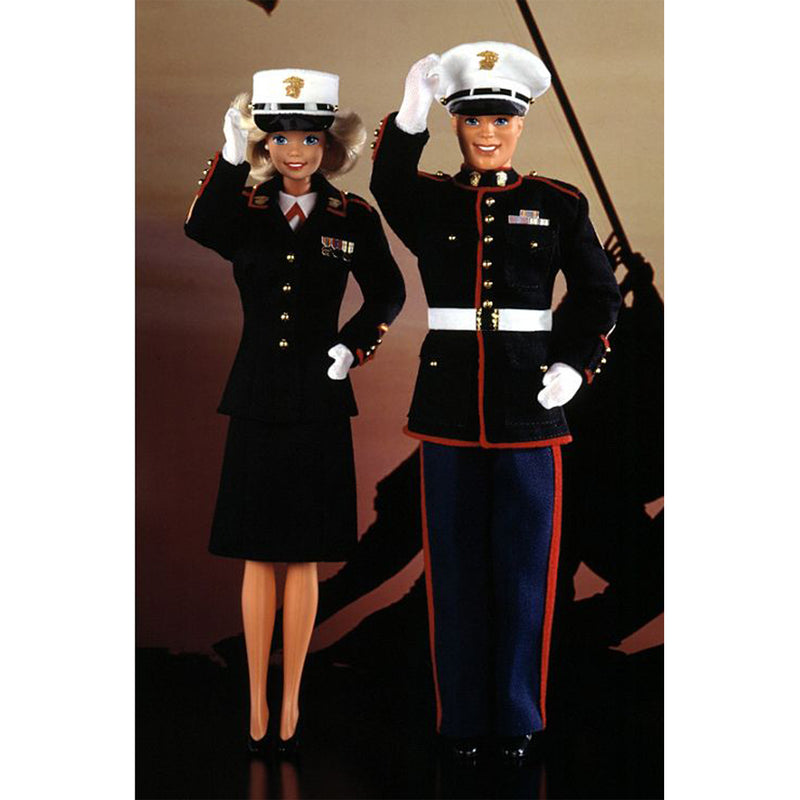 1992 Marine Corps Barbie & Ken (4704)