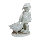 Hummel Figurine: 47/II, Goose Girl - white ceramic