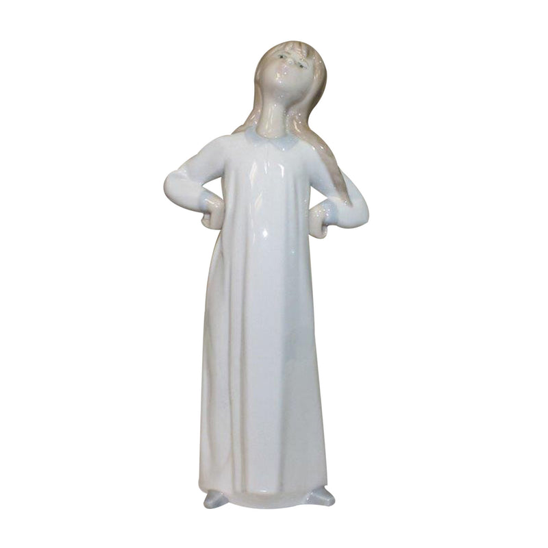 Lladró Figurine: 4872 Girl Stretching