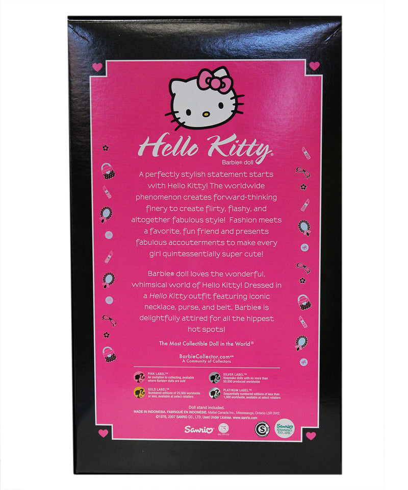 2007 Pop Culture Hello Kitty Barbie (L4687)