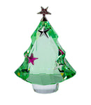 Swarovski Figurine: 5003401 Christmas Tree Chrysolite
