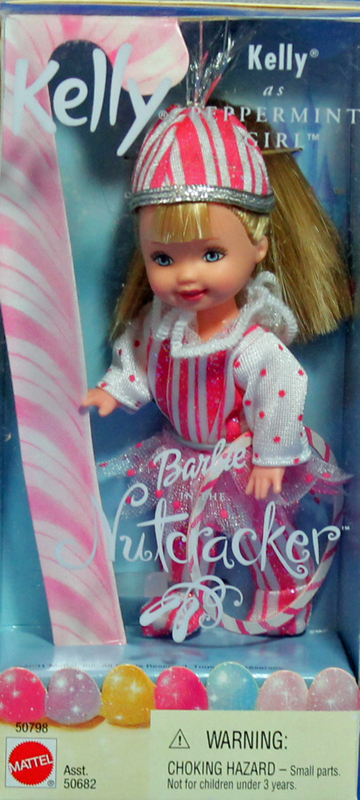 2001 Peppermint Girl Kelly Barbie (50798)