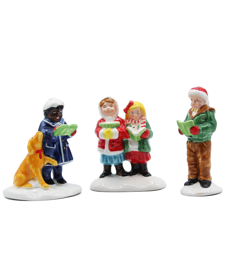 Department 56: 51616 Here We Come A Caroling - Set of 3