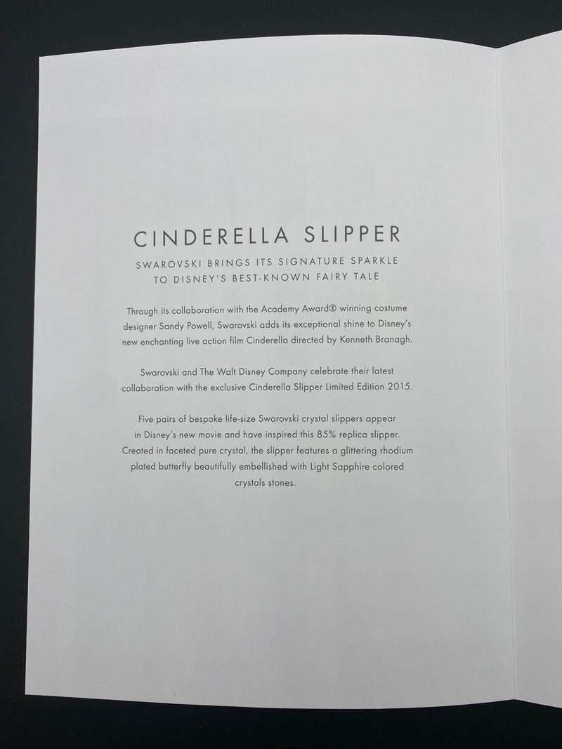 Swarovski Figurine: 5179692 Cinderella's Slipper | Limited to 400