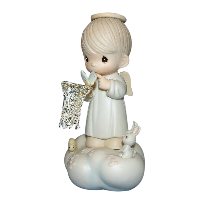 Precious Moments Figurine: 520640 I'm So Glad You Fluttered Into My Life