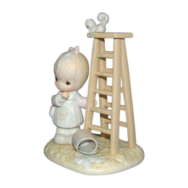 Precious Moments Figurine: 520802 My Days are Blue Without You