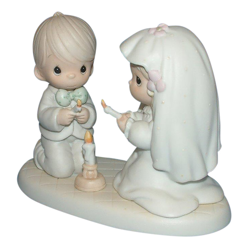Precious Moments Figurine: 520837 The Lord is Your Light to Happiness