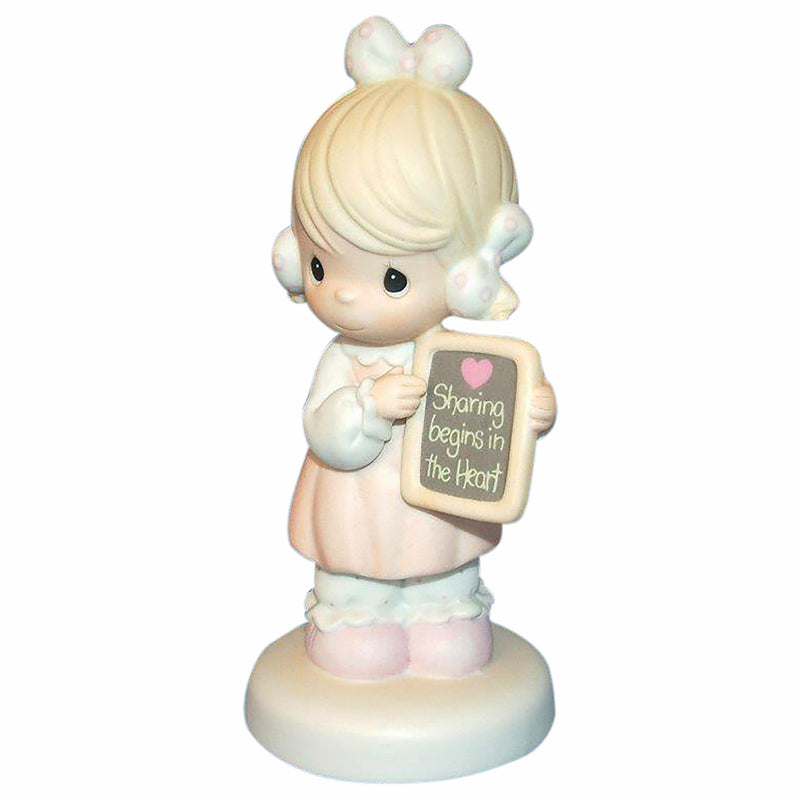 Precious Moments Figurine: 520861 Sharing Begins in the Heart