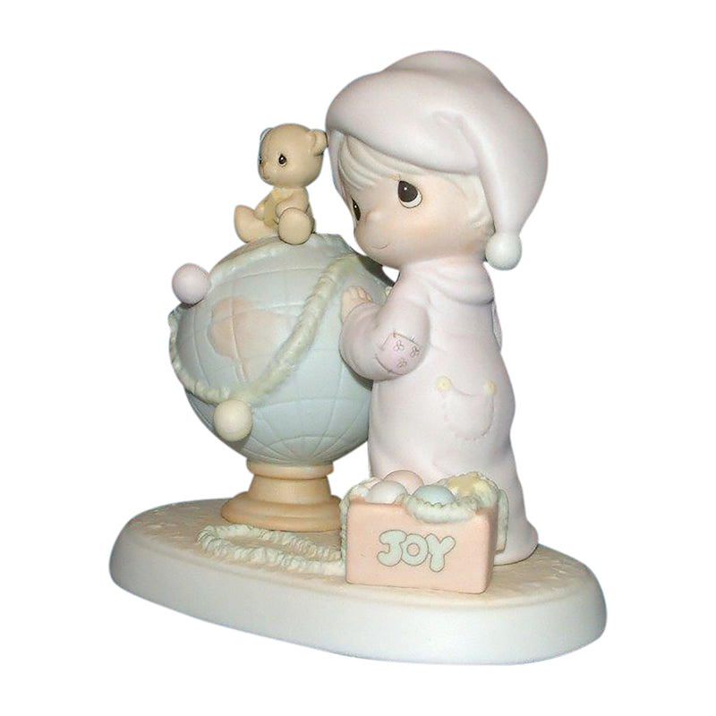 Precious Moments Figurine: 522082 May Your World Be Trimmed with Joy