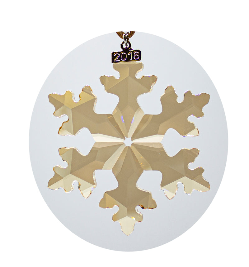 Swarovski Ornament: 5222349 SCS Christmas Snowflake - 2016