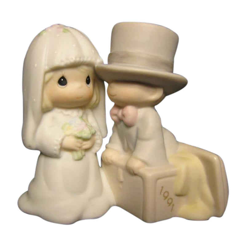 Precious Moments Ornament: 522945 Our First Christmas Together - 1991