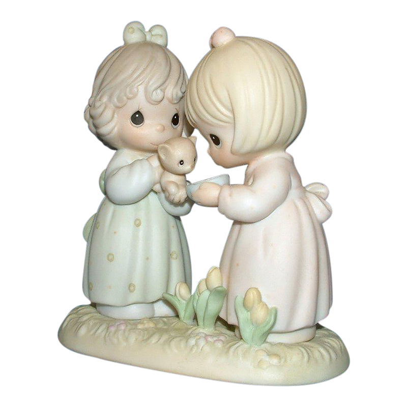 Precious Moments Figurine: 523623 I'm So Glad That God Blessed Me with a Friend Like You