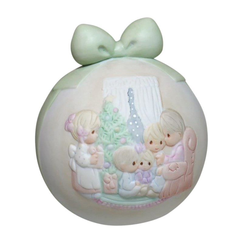 Precious Moments Ornament: 523704 May Your Christmas Be a Happy Home | Dated