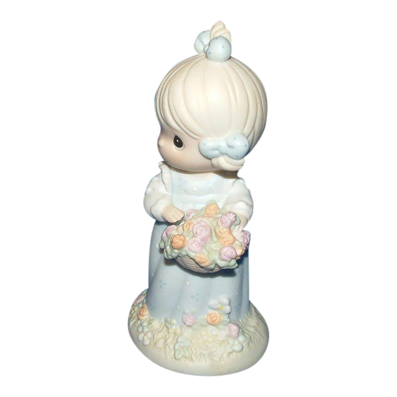 Precious Moments Figurine: 524387 Take Time to Smell the Flowers