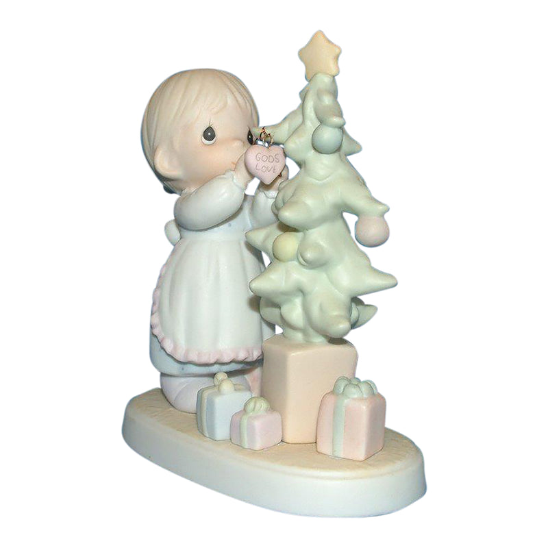 Precious Moments Figurine: 524476 God Cared Enough to Send His Best