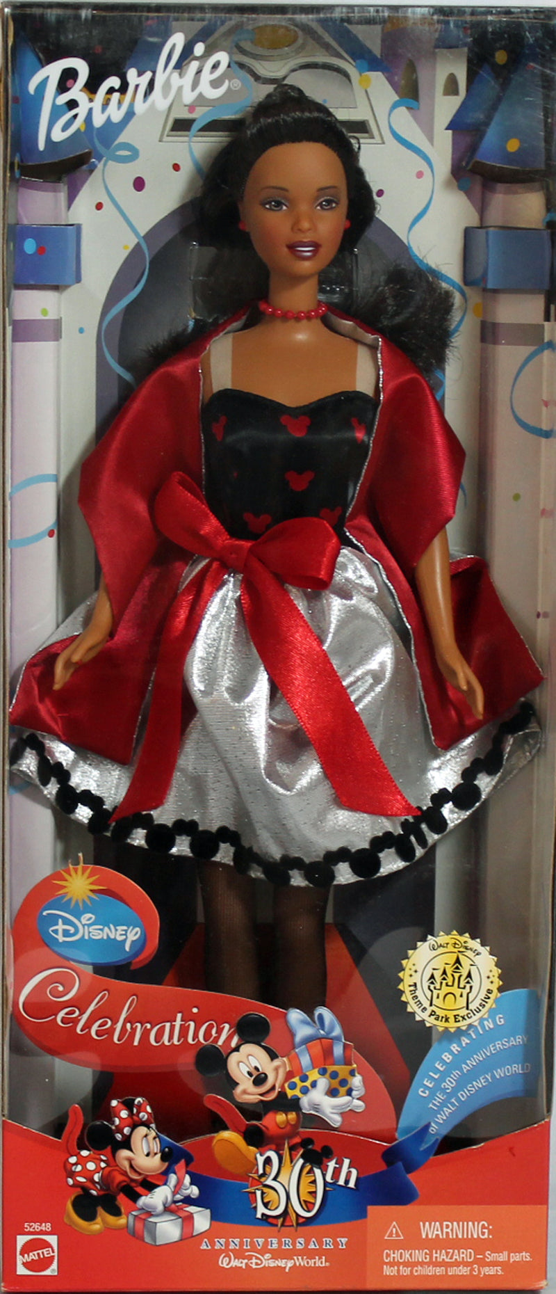2001 Disney 30th Anniversary Celebration Barbie (52648) - African American