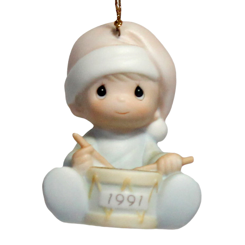 Precious Moments Ornament: 527084 Baby's First Christmas | Dated