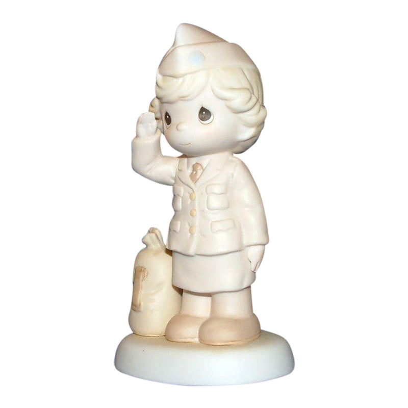 Precious Moments Figurine: 527289 Bless Those Who Serve Their Country | Army Girl