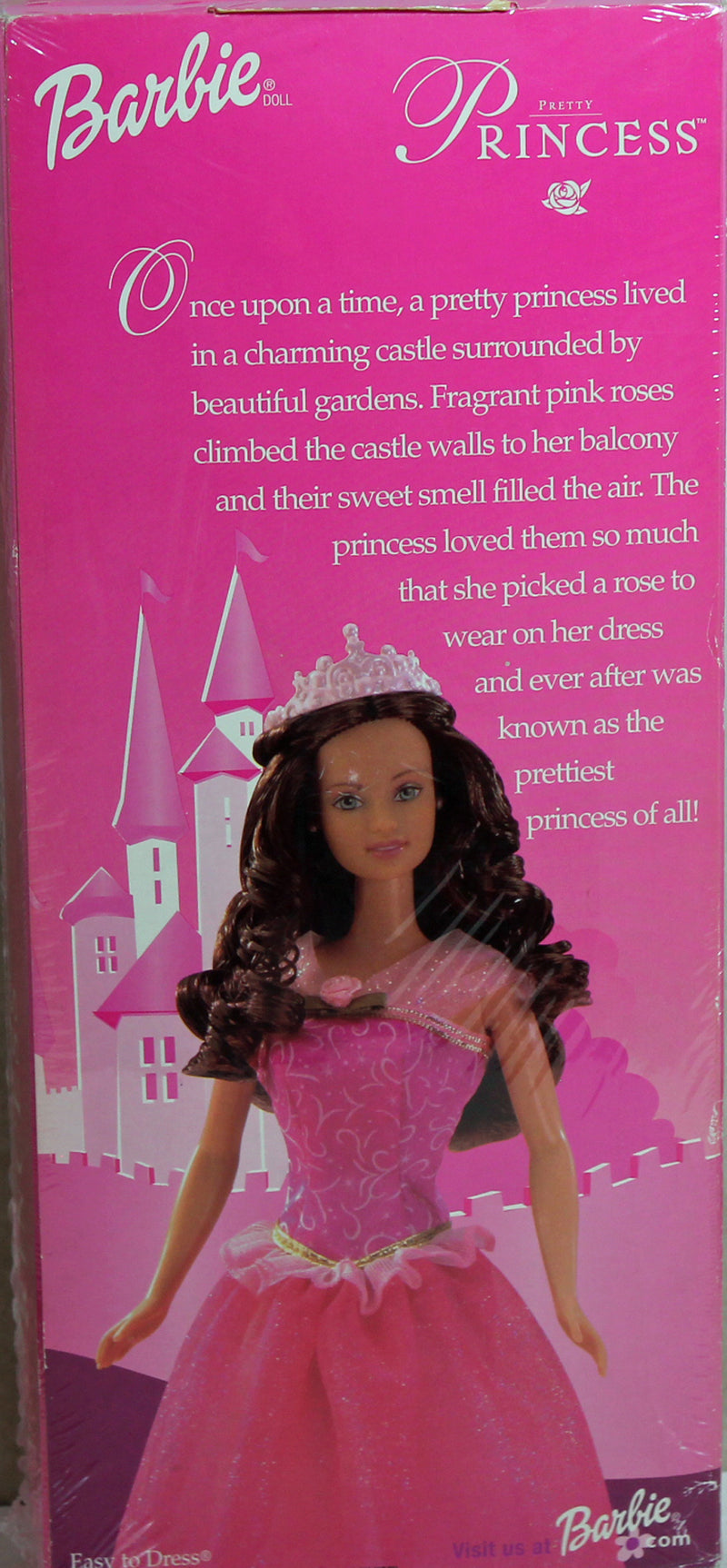 barbie princess pink dress Barbie Princess Princesa Princesse Doll with Pink Dress 2002 Mattel #56778