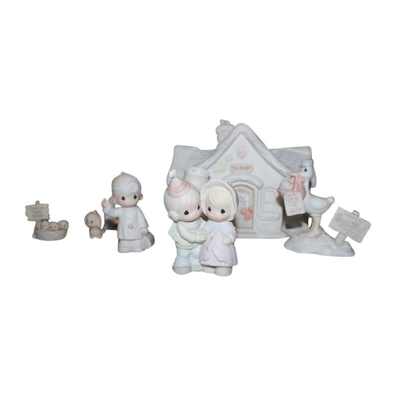 Precious Moments Figurine: 529281 Doctor's Office Collector's Set | 7 Piece Set
