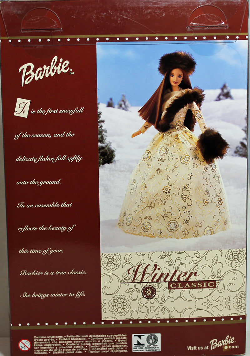 2001 Winter Classic Barbie (52996) - Brunette