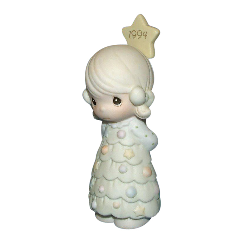 Precious Moments Figurine: 530425 You're as Pretty as a Christmas Tree | Dated