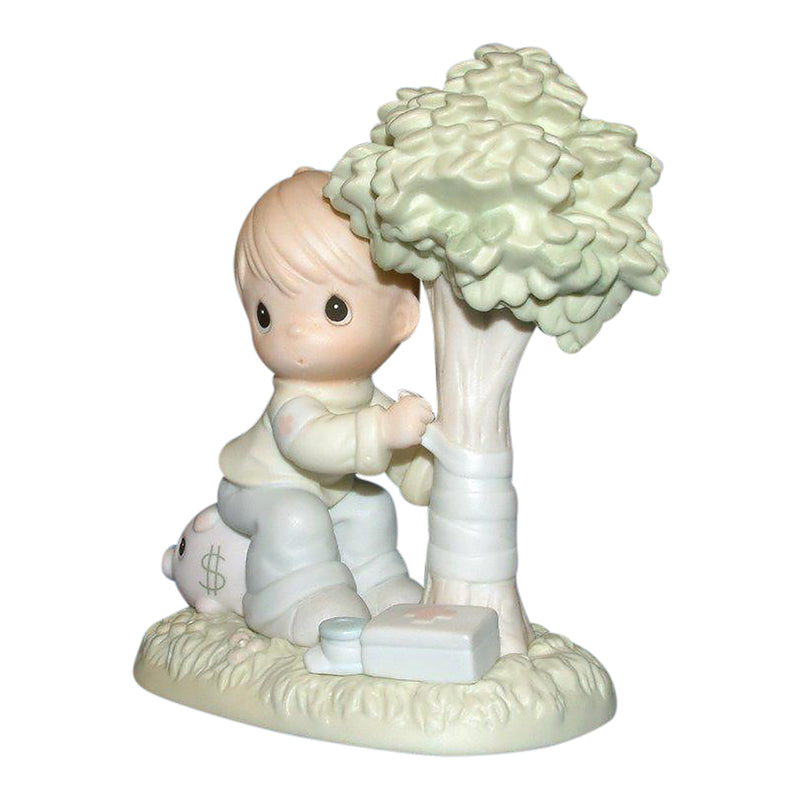 Precious Moments Figurine: 531073 Money's Not the Only Green Thing Worth Saving