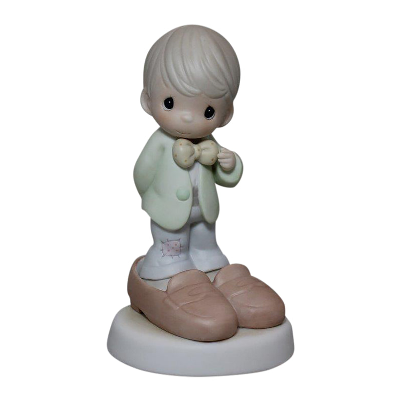 Precious Moments Figurine: 532061S Who's Gonna Fill Your Shoes | Early Release Edition