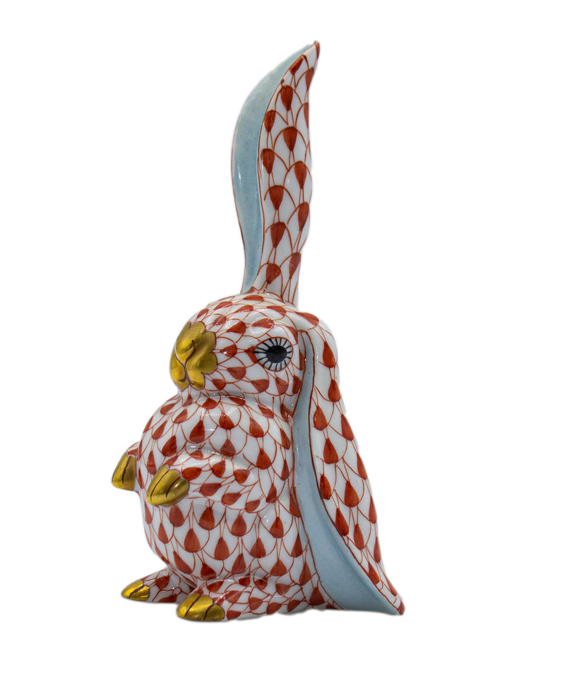 Herend Figurine: 5325 Rabbit - Rust