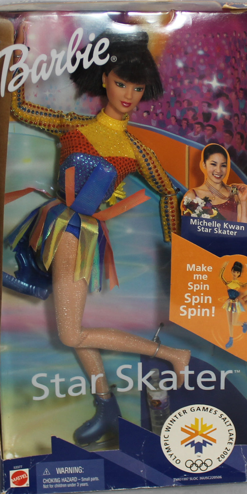 1997 Olympic Star Skater Michelle Kwan Barbie (53377)