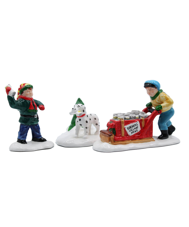 Department 56: 54313 Early Morning Delivery - Set of 2