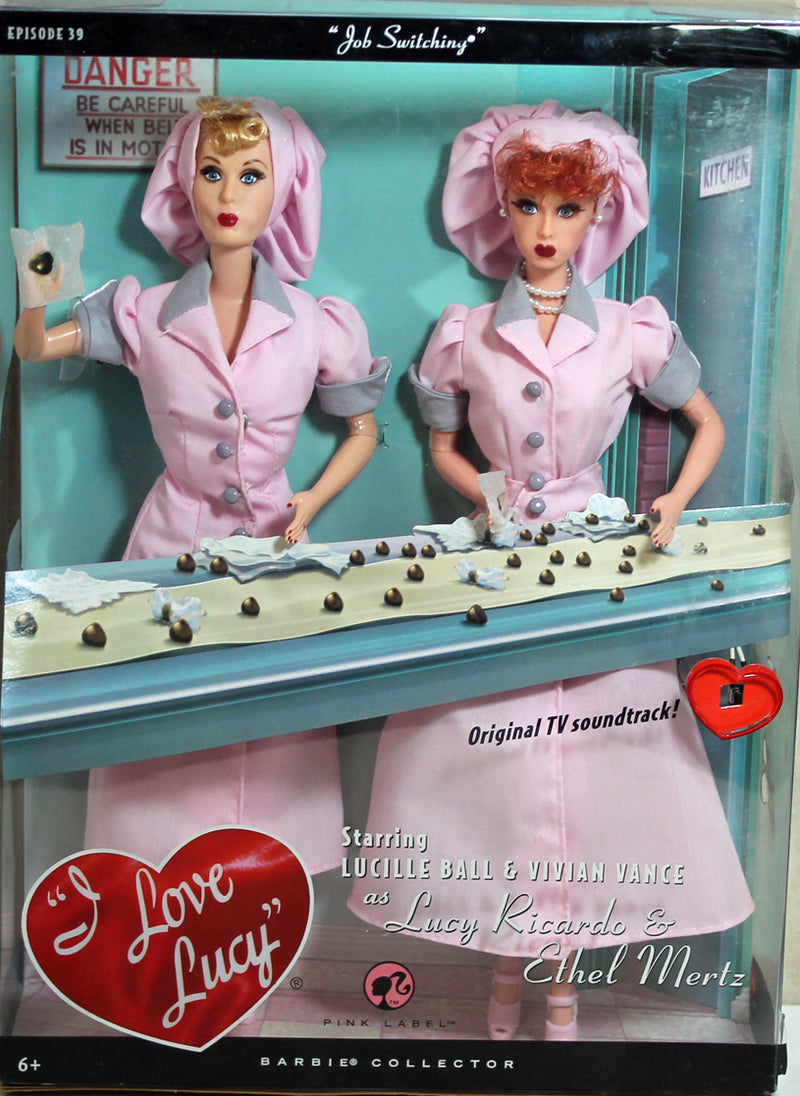 2008 Job Switching Lucy & Ethel Barbie (L9585)