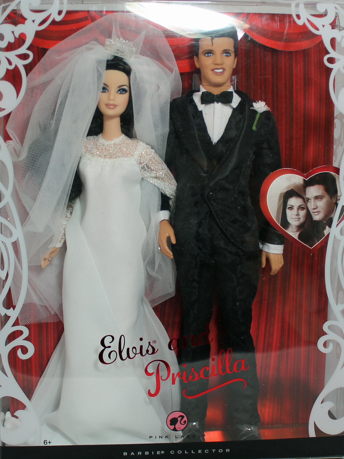 2008 Elvis and Priscilla Barbie (L9632)
