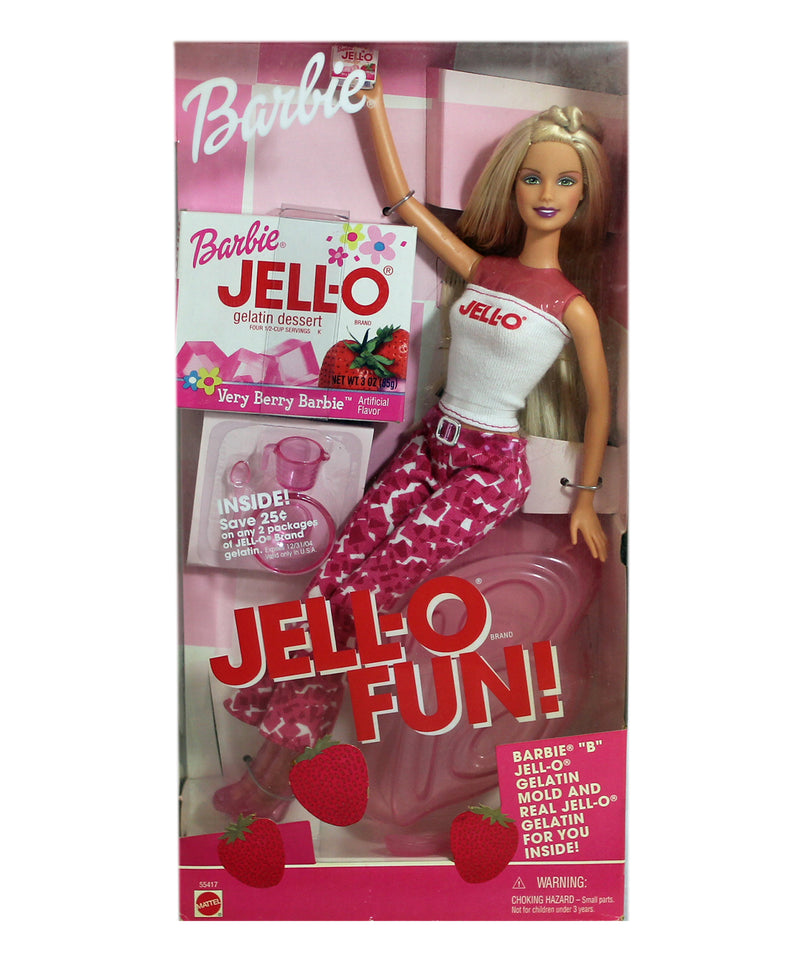 2001  Jell-O Fun Blonde Barbie (55417)