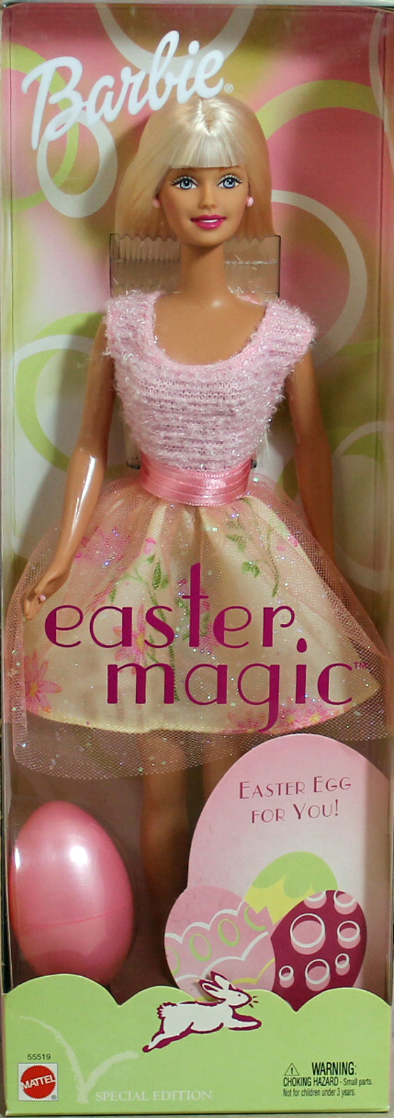 2002 Easter Magic Barbie (55519)