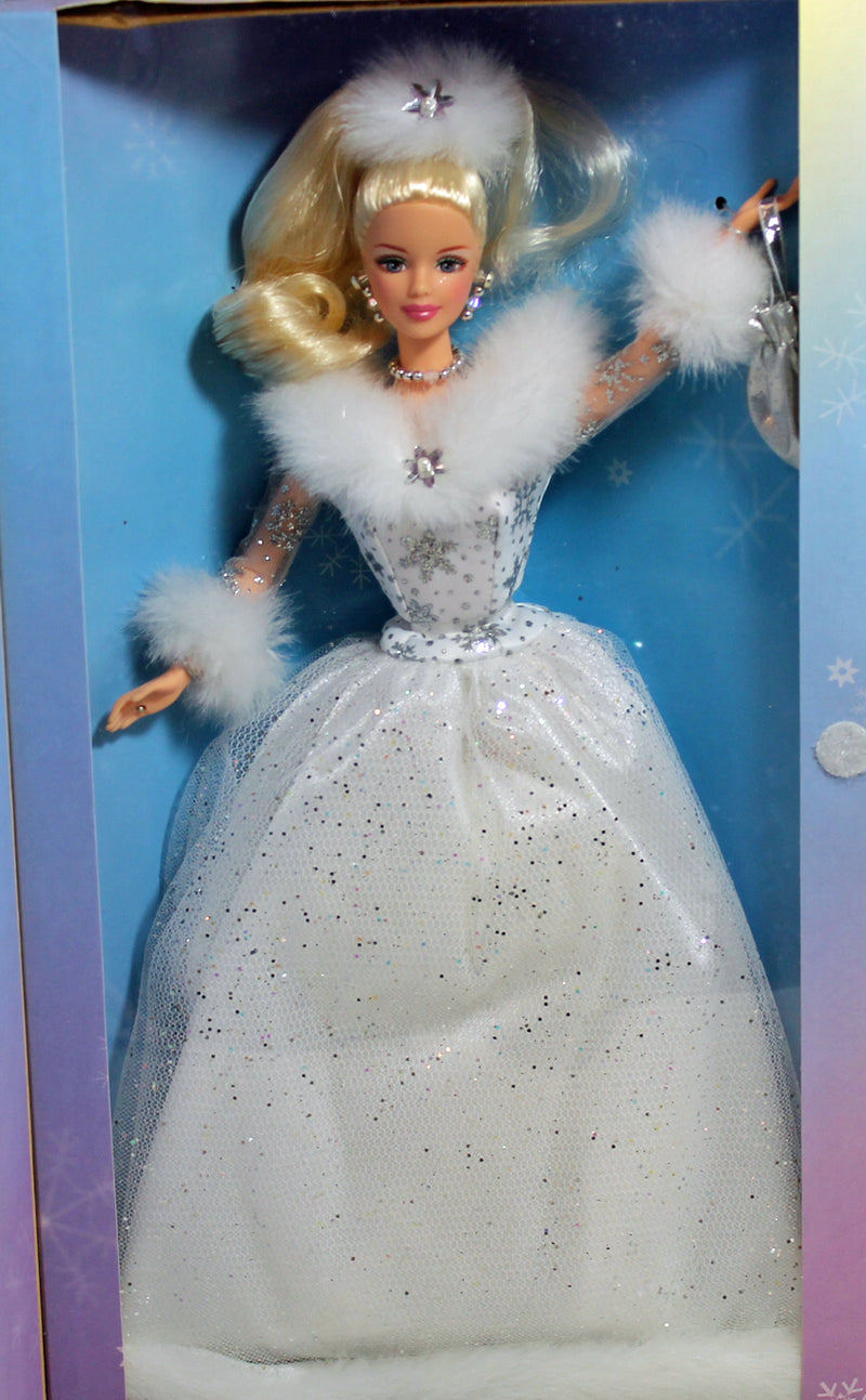 barbie doll winter dress Winter Fantasy Barbie AA NRFB Doll Peddlar