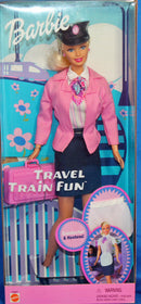 2001 2001 Travel Train Fun Barbie (55807)