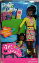 2002 Art Teacher Barbie & Kelly (56005) - African American