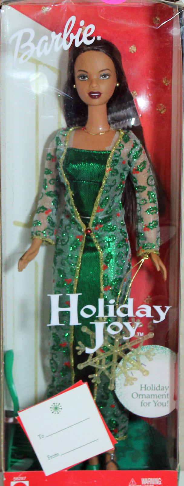 2003 Holiday Joy Barbie (56287) - African American
