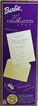 2003 My Graduation Barbie (56522b) - Black Gown