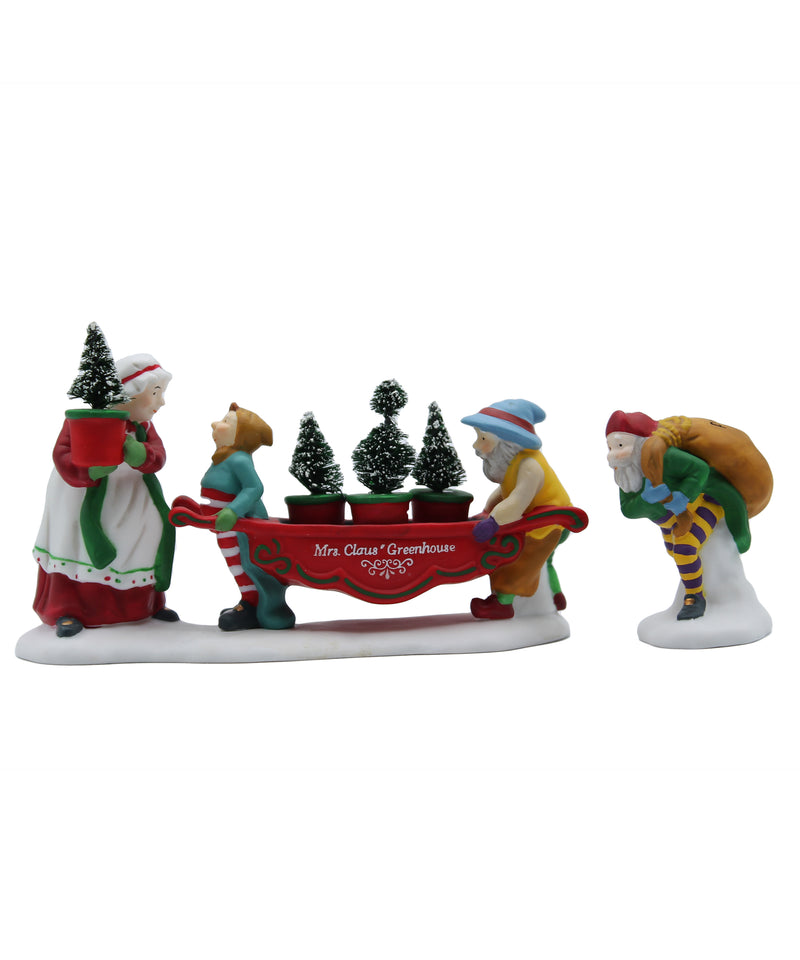 Department 56: 56373 Delivering The Christmas Greens - Set of 2