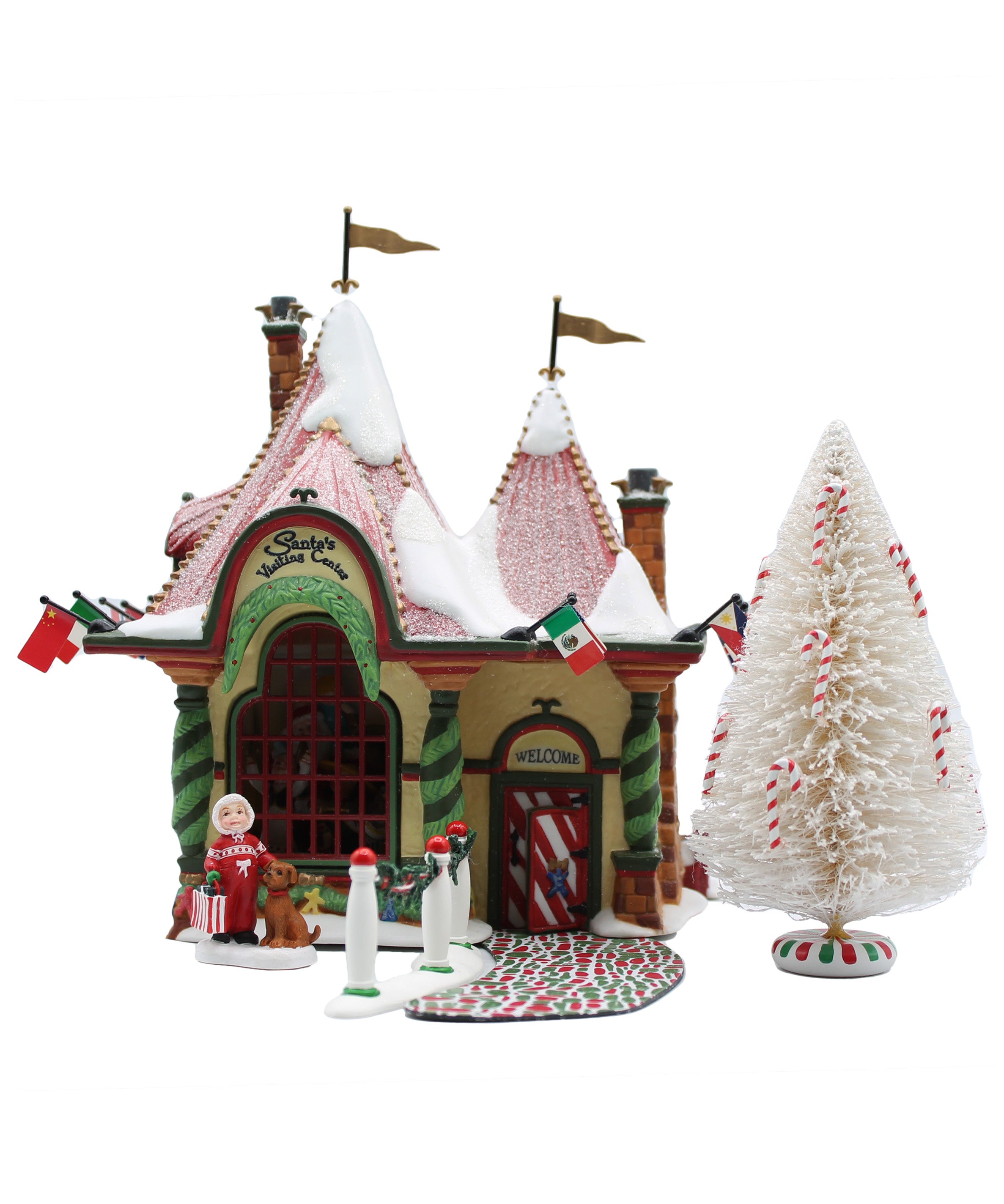 Online Dept 56 Santa's Visting Center