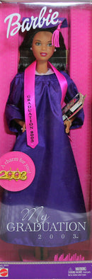 2003 My Graduation Barbie (56523) - Purple Gown