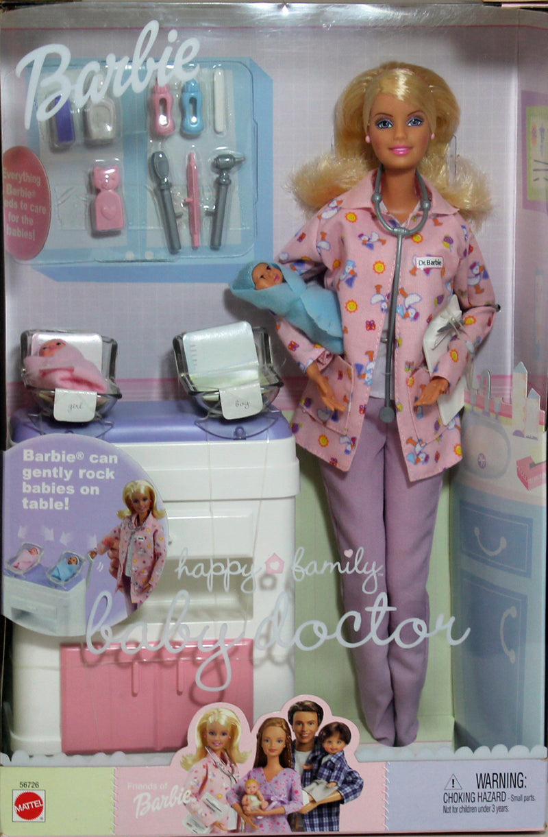 2002 Happy Family Baby Doctor Barbie (56726)