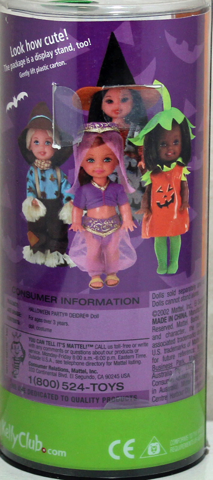 2002 Diedre is a Pumpkin Barbie (56746-56751)