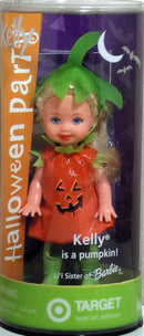 2002 Halloween Party Pumpkin Kelly Barbie (56746-56750)
