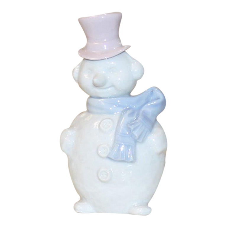 Lladró Figurine: 5841 Snowman Ornament