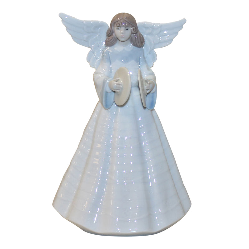 Lladró Figurine: 5876 Angelic Cymbalist
